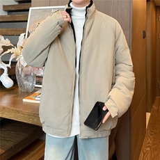 冬季新款立领棉衣外套男日系复古加厚保暖面包服Q702-P80，男装棉衣，星座1109-3