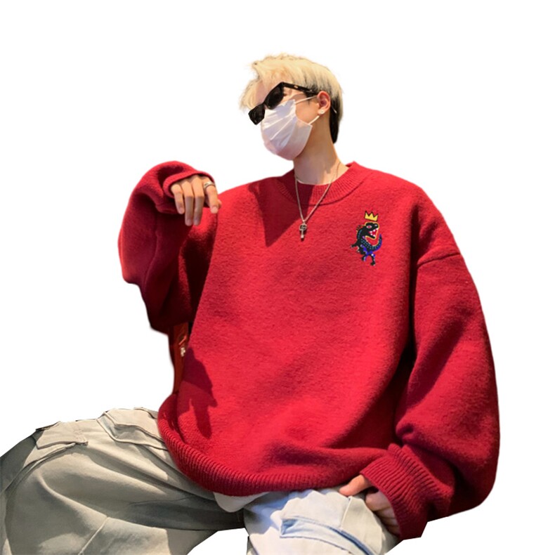 高质量！秋冬季半高领毛衣男士加绒加厚线衣针织衫男DMY549-特P38,男装针织衫/毛衣,电商B371