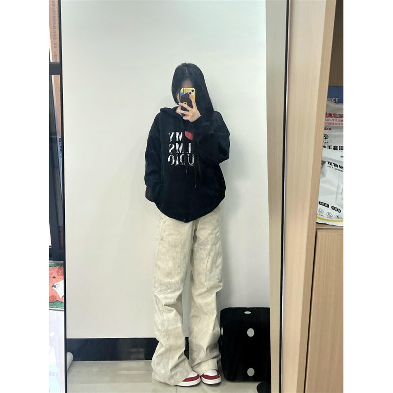 【有货】N7655LL-特P58cleanfit扎染弯刀工装裤男美式复古裤子,男装休闲裤,星座1007（原301D）