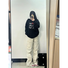 【有货】N7655LL-特P58cleanfit扎染弯刀工装裤男美式复古裤子，男装休闲裤，星座1007（原301D）