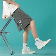 ！2023夏季潮流袖标男士短裤百搭五分裤六分裤中裤DK01P30，商品下架区，电商B220