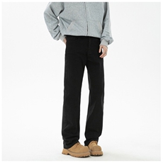 k1088-p30-控58S-5XL微喇微弹大码现货牛仔裤纯黑，男装牛仔裤，星座116
