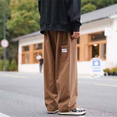 2024新款潮牌工装裤男美式hiphop复古直筒宽松休闲裤K7649-P40，男装休闲裤，星座512-3