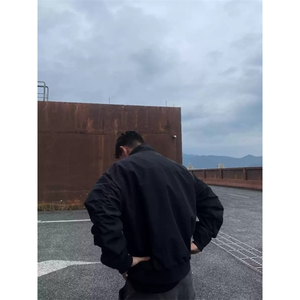 JK02-特P38-尺码M-3XL-三防廓形结构设计宽松短宽飞行员休闲夹克图片