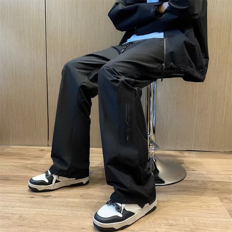 防水冲锋裤男款春季美式机能vibe裤子工装休闲裤男生防风图片