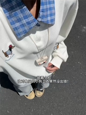 XZ809A/SYR22/特P38/控68腊肠狗绣花长袖polo衫，男装Polo衫，星座809A(原222-1)