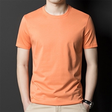 Y6993钱塘2020-2夏季基础款男士短袖基础款圆领T恤主推P40，男装T恤，钱塘207-2