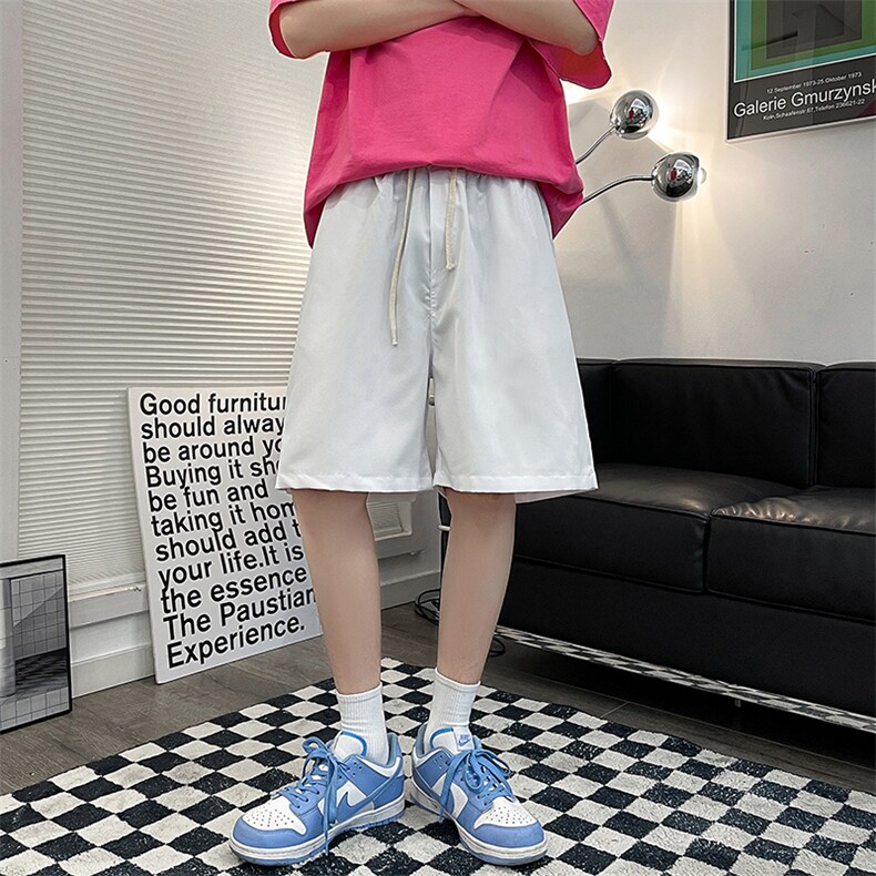DK39099-P15港风休闲短裤男士大码运动五分裤男中裤男马裤,男装休闲裤,电商A040