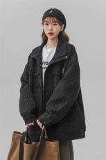 小香风美式牛仔大码M-5XL夹克男中性风工装外套女JK8740P125控168，男装夹克，星座227-7