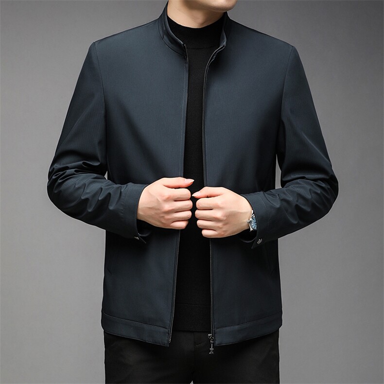 AB8205钱塘200-3常年款男士主推休闲中老年夹克外套精品P105,男装夹克,钱塘207-3