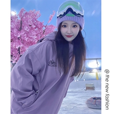 冬防风防水兔耳朵银狐绒保暖滑雪服套装男女M38+K1002J加绒-P200，男装休闲套装，电商A001-1