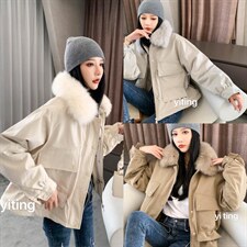 冬装主营派克服系系列独特的款式设计颜色新颖，其它，海荣·家