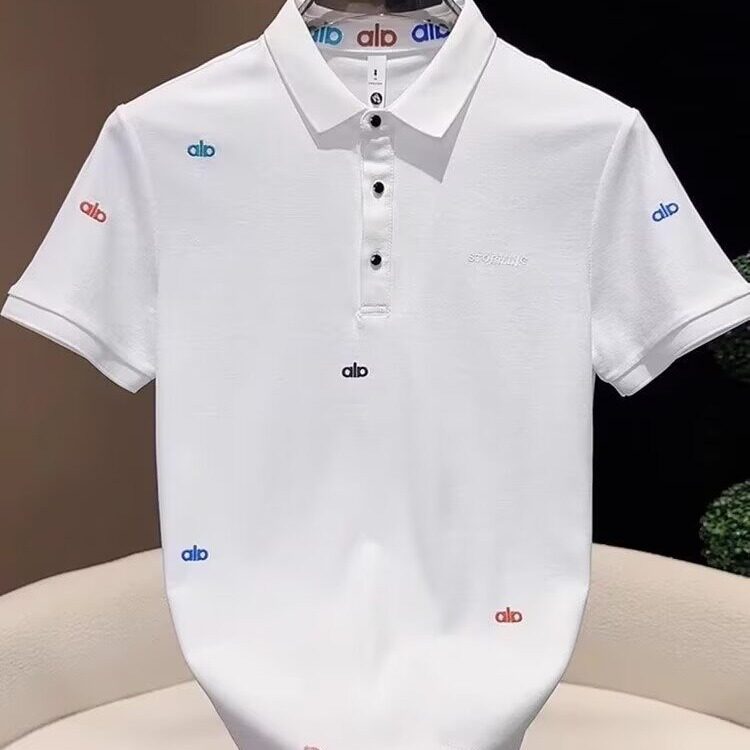 男生短袖polo衫夏季潮牌时尚透气上衣翻领t恤青年男装PL221P36，男装T恤，星座1013-5