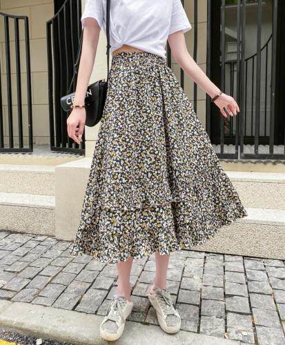 百搭花色半身裙，女装半身裙，百变诱惑