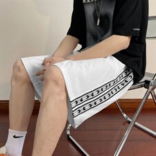 春夏潮流2022百搭新款运动风超薄五分短裤  DK523-特批21图片