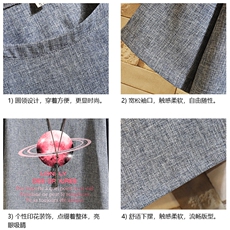 ZT71184-P35风复古亚短袖男t恤男半袖砖墙控48，男装T恤，电商A040A