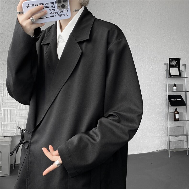现货KS1162-特P50控98新中式小众西装大码外套长袖,男装衬衫,电商A059