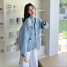 牛仔外套2C198-6528-P155K238，女装短外套，2C198