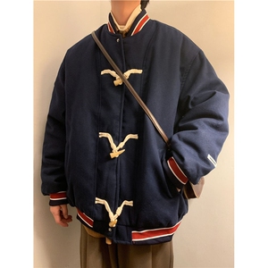2026冬季新款风做旧潮牌保暖棉服Y6576/P90图片