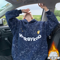 秋冬重磅500克加绒假两件卫衣-JRWY3705-P70加绒P75控108控118，男装卫衣，电商B208