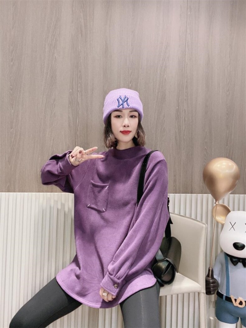 7个色双面德绒加厚打底衫ＭLXL，其它，可纳奇