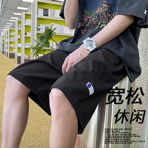 运动时尚休闲百搭男女款冰丝五分裤  DK512批17图片