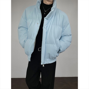 支持二开冬装加棉加厚立领棉服男女棉衣外套光板面包服M816-P70