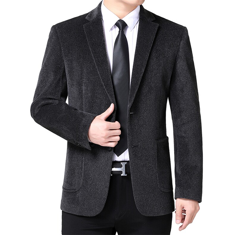 西服男装2023春秋季纯色商务休闲西装中年韩版修身上衣男士外套,男装西服,电商B212（原钱塘6029）