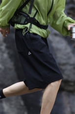 三角标冰丝速干短裤男夏季潮牌美式拉链cleanfit宽松运动五分裤子，男装休闲裤，电商A022