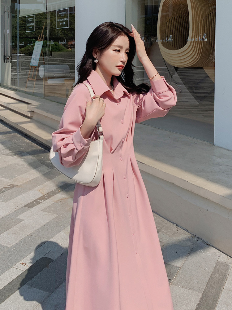 【新品】现货衬衫连衣裙搭配丝巾浙宝276-7702-P125-K188,女装连衣裙,浙宝276（原081）