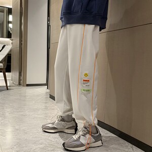 ！2023春夏新款潮牌中性运动裤男女休闲束脚裤卫裤K2029P50图片