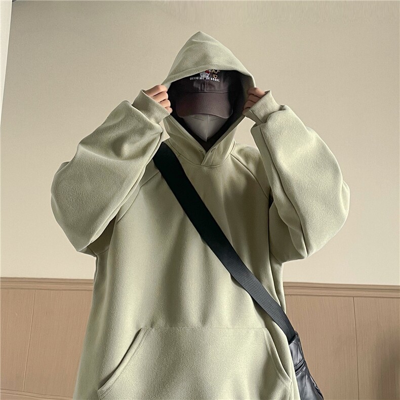 XZ222-1/NWY01/P55/控68/加绒P65/控78重磅呢料慵懒连帽卫衣,男装卫衣,星座809A(原222-1)