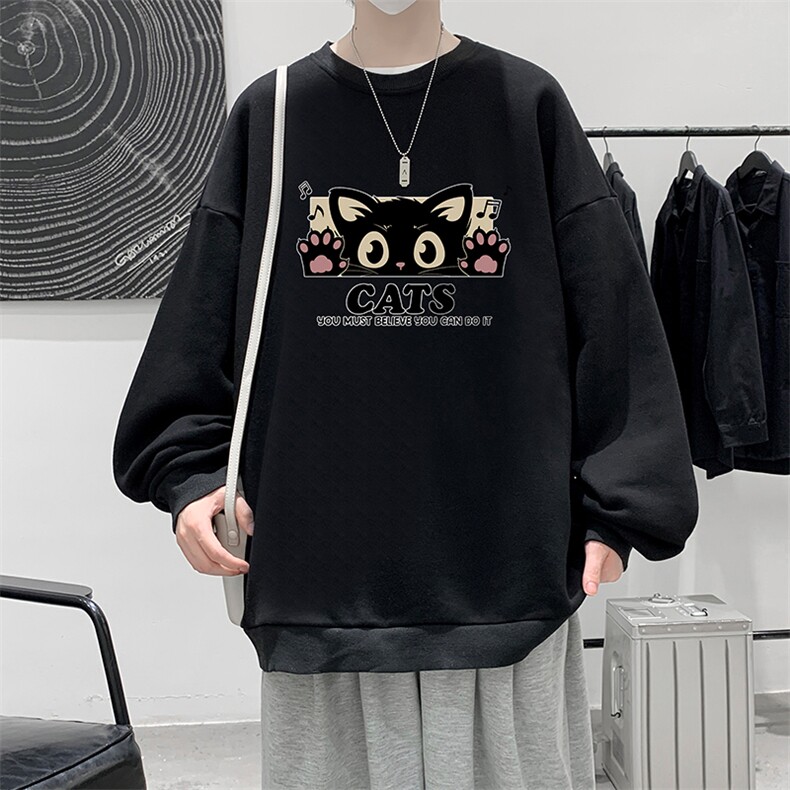 8XL圆领卫衣男超大码胖子肥佬大号长袖t恤S6389-P28,男装卫衣,电商A040