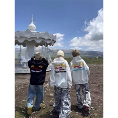 【有货】DHT222-批55卡通小新卫衣男连帽秋冬新款重磅情侣帽衫，男装卫衣，星座603-2