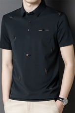 POLO衫男上衣半袖男装衣服男士体恤衫T恤潮牌休闲翻领爸爸短袖男，男装T恤，电商B212（原钱塘6029）