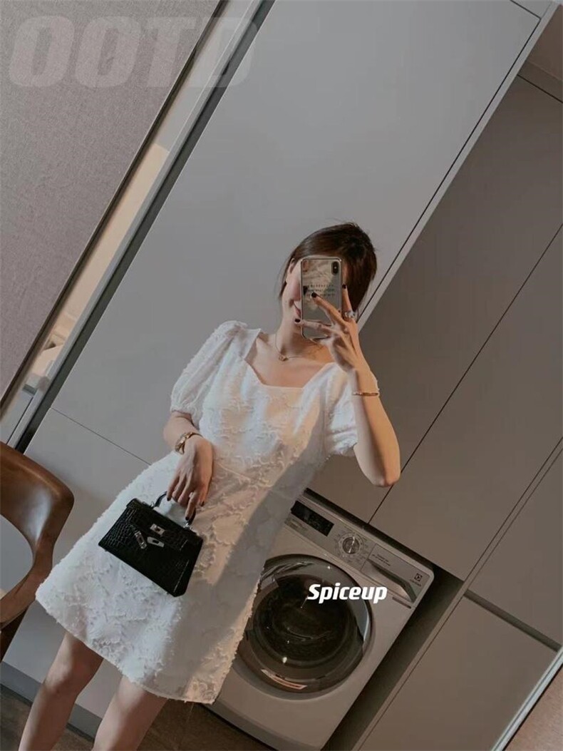 羽毛连衣裙，女装连衣裙，TWO LAPS