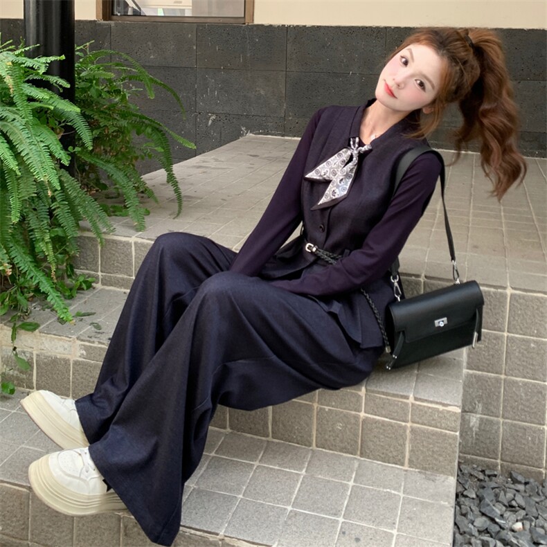新款主推三件套套装2610-P185-K268,女装套装/套裙,2C129