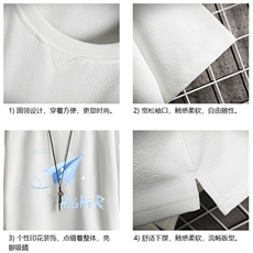 春夏季七分袖t恤男大码五分袖男短袖中袖网格挂拍Q11270-P30，男装T恤，电商A040A