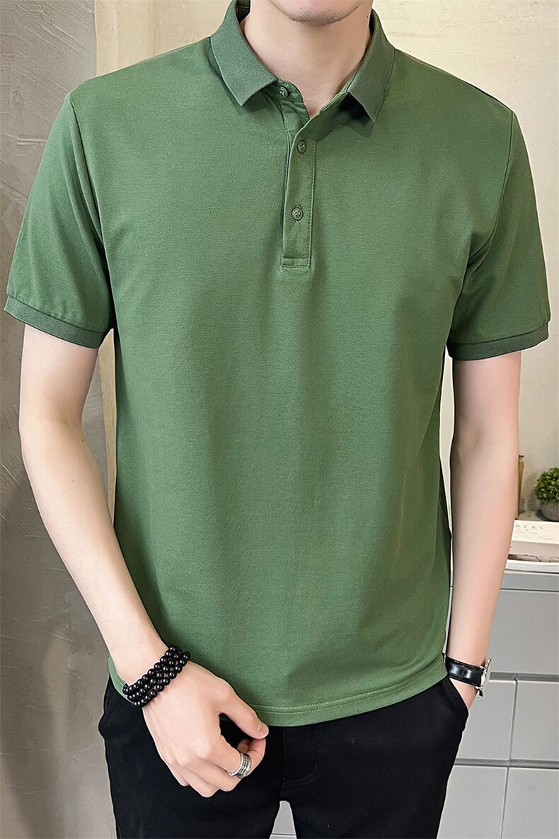 TX02-特P38男T恤夏季短袖半袖新款上衣夏装半截袖POLO衫7色可选,男装T恤,电商D327