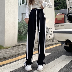 休闲裤夏季薄款宽松裤子美式高街直筒裤K101-P40，男装休闲裤，星座911-2(原星座613-2）