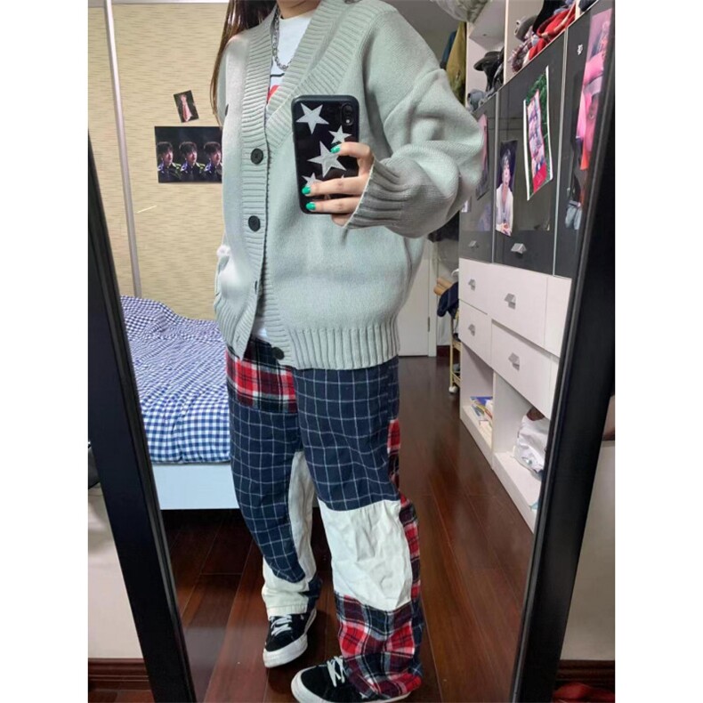 【有货】cleanfit拼接毛衣男高级感开衫针织衫外套MY132HH-P55,男装针织衫/毛衣,星座1007（原301D）