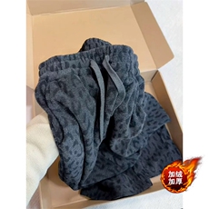 网图有货豹纹宽松显瘦百搭加绒休闲裤男女A1173-常规P55加绒P60，男装卫衣，星座1505