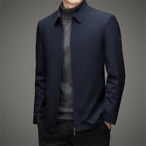 中年男士新款加厚保暖棉衣冬季男装可脱卸内胆棉服爸爸装休闲外套图片
