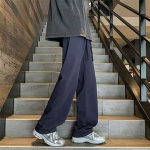美式机能冲锋裤男款潮流秋季新款加厚裤子防水防风直筒工装裤A645图片