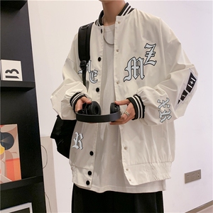 春秋2023新款ins港风复古棒球服上衣百搭宽松bf夹克潮  W1744-P50图片