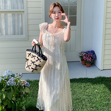 2025年夏季新款时尚气质减龄连衣裙-款号5837-P135-K198，女装连衣裙，浙宝305