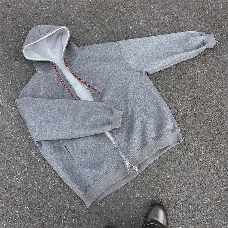 重磅拼色男女连帽卫衣特P58M-3XL,男装卫衣,电商B325