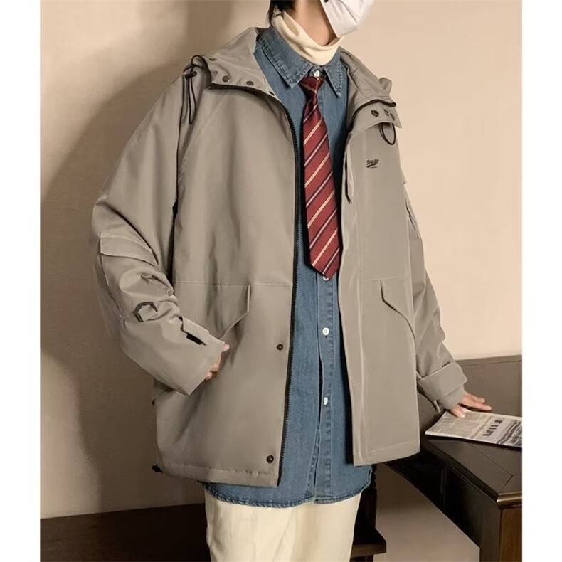 男秋季2022新款长袖冲锋衣夹克外套AW12P65,男装夹克,星座1116-2