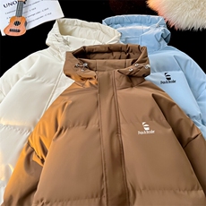 现货抖音得物可供视频三防加厚羽绒连帽棉衣外套面包棉服85532，男装棉衣，电商A486