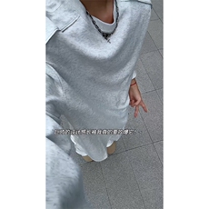 特批22数据款拉链肩美式街头T恤高品质打底衫长袖卫衣立体CX3304，男装T恤，电商A128